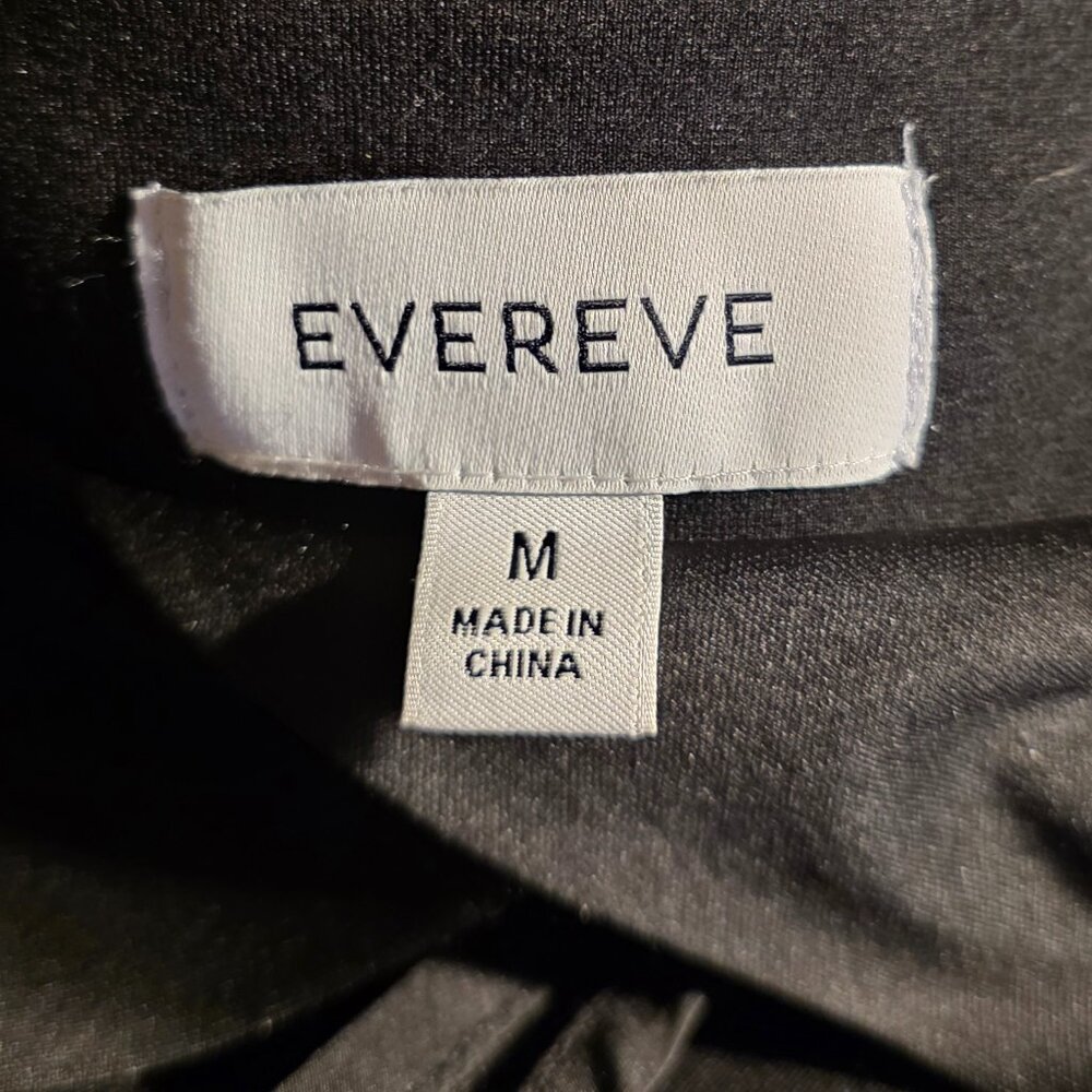 NWOT EVEREVE (MED) Jones St. Varsity Stripe Black Blazer - Picture 11 of 12